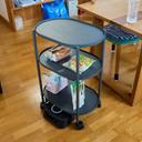 スケジュール機能で、毎朝7:30にダイニングに朝食をお届け。